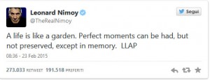 Nimoy-tweet